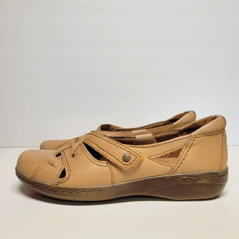 Women's CLARKS Collection Mary Jane's Leather, Fla